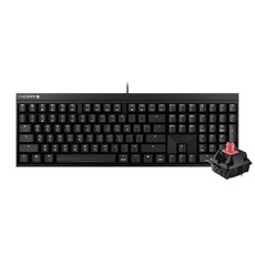 CHERRY 체리 키보드 (NEW) MX BOARD 2.0S 2A 기계식 유선 게이밍 키보드 (2종 축 선택) / 공식 판매점, 저소음 적축, 블랙, 저소음 적축, G80-3820-저소음 적축
