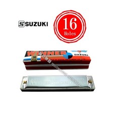 SUZUKI 複音口琴 Winner W-24 C調 24孔 口琴社團 體驗 初學適用【黃石樂器】, 1個, W-16