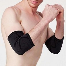 팔꿈치보호대 아대 엘보 2p세트 팔뚝 테니스 rmm*172bv, 선택옵션:ONECOLOR／FREE