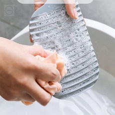 SLOWNEED 미니 한손 빨래판 세면대미니빨래판, 1개