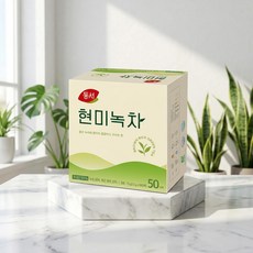 동서 현미녹차50T, 1.5g, 1개, 50개입