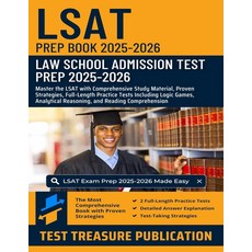 LSAT Prep Book 2025-2026: Law School Admission Test Prep: Master the LSAT with Comprehensive Study