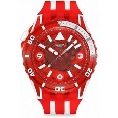 Swatch 스와치 SSCU09 손목시계 화이트 그외 각종 495075