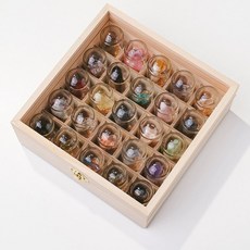 45종 원석 표본세트 수업 암석 미네랄 실험광물 키트 고고학, E. 7개 세트 B