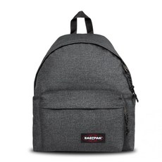 EASTPAK 패딩 처리된 Pak'R – 전면 포켓이 있는 24L 아이코닉 백팩 방수 원단 비건 소재 및 조절 가능한 스트랩 블랙_157475