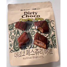 노브랜드 더티초코 페스츄리 바이트, 3개, 60g