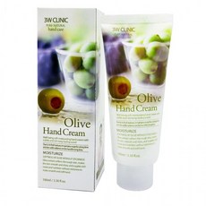3W클리닉 모이스처라이징 핸드크림 올리브 100ml x 10개, 1개