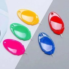 彩色拇指塑料穿線器, 1個, 穿線神器 顏色隨機5個, 隨機