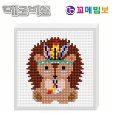 데코비즈 보석십자수 F03 인디언 사자 담아보리 집콕취미 DIY키트