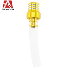 모토크로스 KTM RMZ KXF CR YZ 더트 피트 바이크 ATV 범용 CNC 알루미늄 연료 탱크 에어 벤트 가스 캡 오일, 08 B Gold
