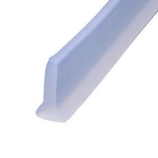 욕실 물 스토퍼 조리대 샤워실 분리 차단기 습식 건식 댐 홍수 장벽 구부릴 수 있는 실링 스트립 1-3 계량, 200cm, 01 Transparent, 3.Transparent - 200cm