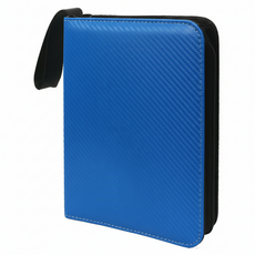 4포켓 400장 카드 보관 앨범 지퍼형 수납 바인더, 스카이