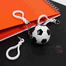 키링 전구형 미니어처 비즈 다용도 랍스타 고리 열쇠고리, 게고리5cm-화이트1p, 1개