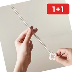 실리콘 물병 스트로 빨대 세척솔 청소솔 (1+1), 상세페이지 참조, 1개