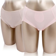 Pandora by Vivian 孕婦衛生內褲 2 件 1 套 VPT1244P, 柔膚+粉色