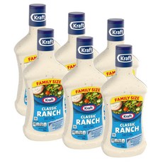 크래프트 클래식 랜치 샐러드 드레싱 Kraft Classic Ranch Dressing, 710ml, 6개