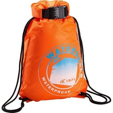 WaterSeals 도난 방지 잠금 신치 드로스트링 백팩 방수 립스톱 나일론 지갑 보호 아이폰 + 귀중품 블랙. 여행 101022, Orange, 1개
