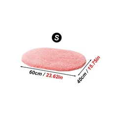 1개 따뜻한 겨울용 플러시 두꺼운 애완동물 매트 미끄럼 방지 흡수성 수면 소형 동물 햄스터 기니피그 토, 01 Pink S