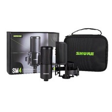 SHURE SM4 KIT 슈어 보컬용 유선 컨덴서 마이크 키트