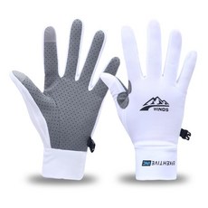 스쿠버 장갑 프리다이빙 스노클링 스피어피싱 카약 패들링, 화이트 전체손가락