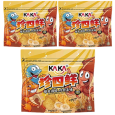 KAKA 珍四鮮 冠軍魷 XO醬香風味, 88g, 3個