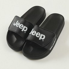 지프키즈 블랙 또는 화이트~편하고 가벼운 착용감 멋진 JEEP로고 슬리퍼 KO0GHU501_부천점