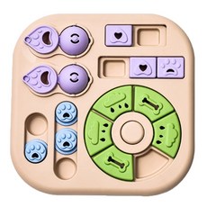 로로포우 고양이 노즈워크 장난감, 1개, 크림