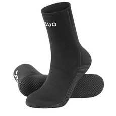 OUZO 해루질 스노쿨링 스킨스쿠버 프리 다이빙 삭스 양말 3mm, M (240-245mm)