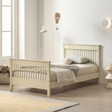 까사레브 올리버 데이베드 SS_A타입 원목 침대 프레임, 아이보리