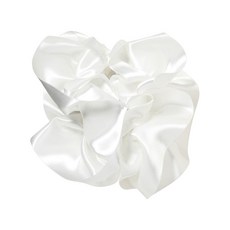 제니퍼베어 러플 실크 새틴 클로 클립