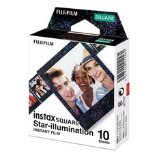 INSTAX 디자인 스퀘어필름(일루미네이션)1팩(10매)