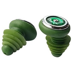 EP-2등급 EAR SHIELD 이어쉴드 소음차단귀마개 소방관 헬기조종사 철도공사 발전소 포병 사격장 자동자조립라인 산업현장소음 GREEN, 1개, 1쌍