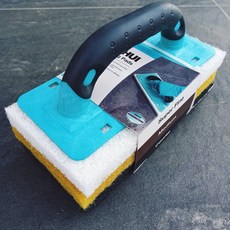 工人的店 BIHUI 碧輝 清潔海綿套組 軟中硬 搞定任何磁磚石材表面, 1個