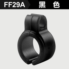 傻瓜批發 FF29A 彈性橡膠香煙夾菸器 戒指環 男女通用 防手指熏黃 黑色, 1個, (FF29A)橡膠夾菸器-黑色