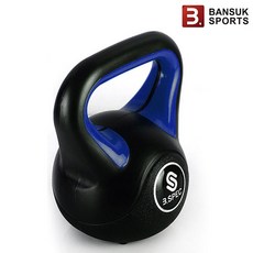반석스포츠 레인보우 케틀벨, 혼합 색상, 12kg, 1개