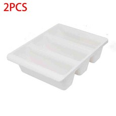 로본 1 3 PCS 가정용 신발 캐비닛 플러그인 침대 보관함 문 간단한 랙 통합 상자, Ivory white 2pcs