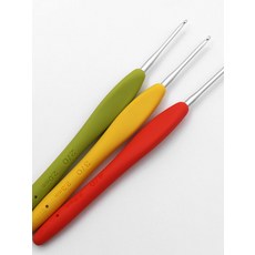 코바늘 세트 낱개 점보 멀티 뜨개 부자재 도구 모사용, 1개, 42-408 5.0mm 그린 중간 두께