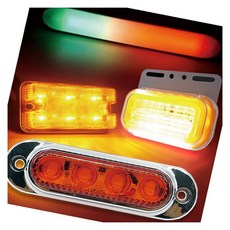 LED 차폭등 사이드등 선박등 깜빡이 언더등, 05_6LED 옐로우