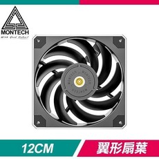 MONTECH 君主 METAL 120 PWM 120mm 靜音風扇, 1個