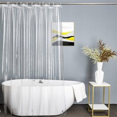 정그리마켓 투명 샤워 커튼 욕실목욕커텐