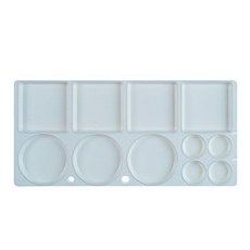 MONA 萬事捷 專家型多用途方型塑膠調色盤, 1個