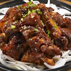 송학 양념족발 매운불족발 국내산 미니족발 500g, 1개