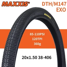 자전거타이어 MAXXIS REKON RACEM355RU 접이식 자전거 타이어 펑크 방지 MTB 부품, 01 DTH 20x1.5 Wired