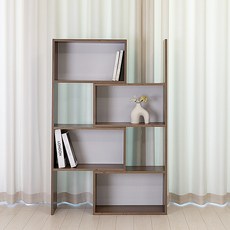 그레텔 4단 폭조절 오픈형 원목 책장 다용도 선반 수납장, 4개, 앤틱