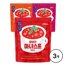 발보아 저당 마녀스프 3종 혼합, 3개, 200g