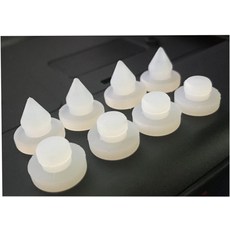 디오루이 74015 혼다 아큐라 46505-SA5-000 46904-SM4-300 46505SA5000 46904SM4300과 호환되는 브레이크 페달 가속 클러치 스톱 패드 4종, set of 4