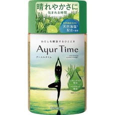 [3개 세트] 바스크린 아유르타임 레몬글라스&베르가못의 향기 720G 입욕제