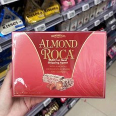 미국산 로카 크리스피 캔디 새해 선물 답례품 토피로 제격입니다. 세트를 선물 아몬드 또는, 1개, A. 누가 아몬드 -140g