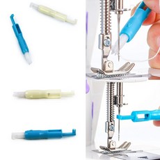 올짱 재봉틀 실끼우개 미싱 보조도구 바늘교체 가정용 공업용 겸용 재봉도구