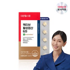 대원제약 대원헬스 액티브 활성엽산 620 (소비기한 2026-07-29), 1개, 60정